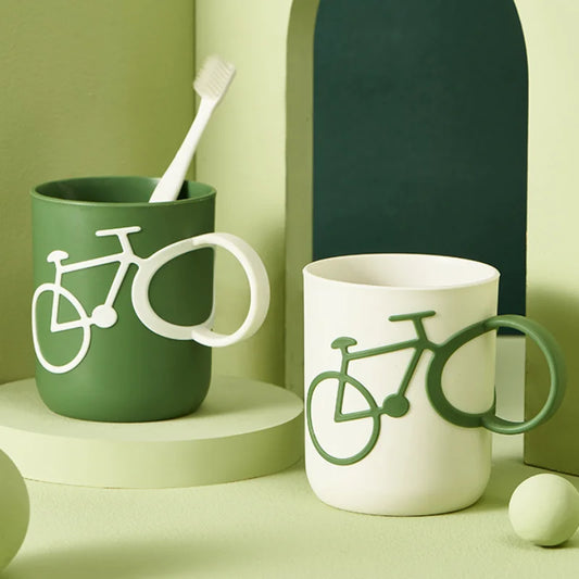 Bicycle Handle Couple Cup Mug