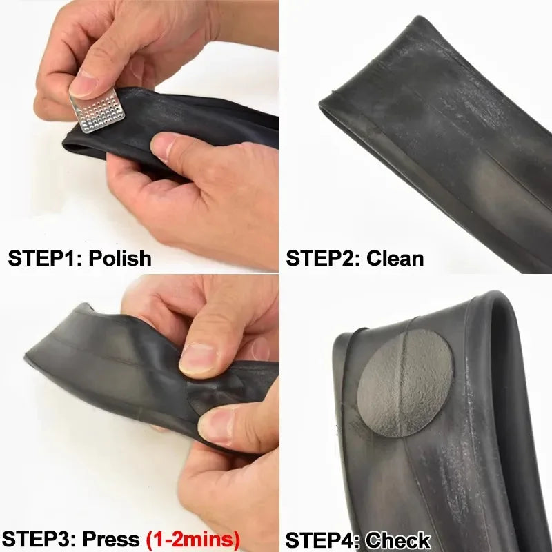 Bicycle Tire Repair Patch Glue-Free