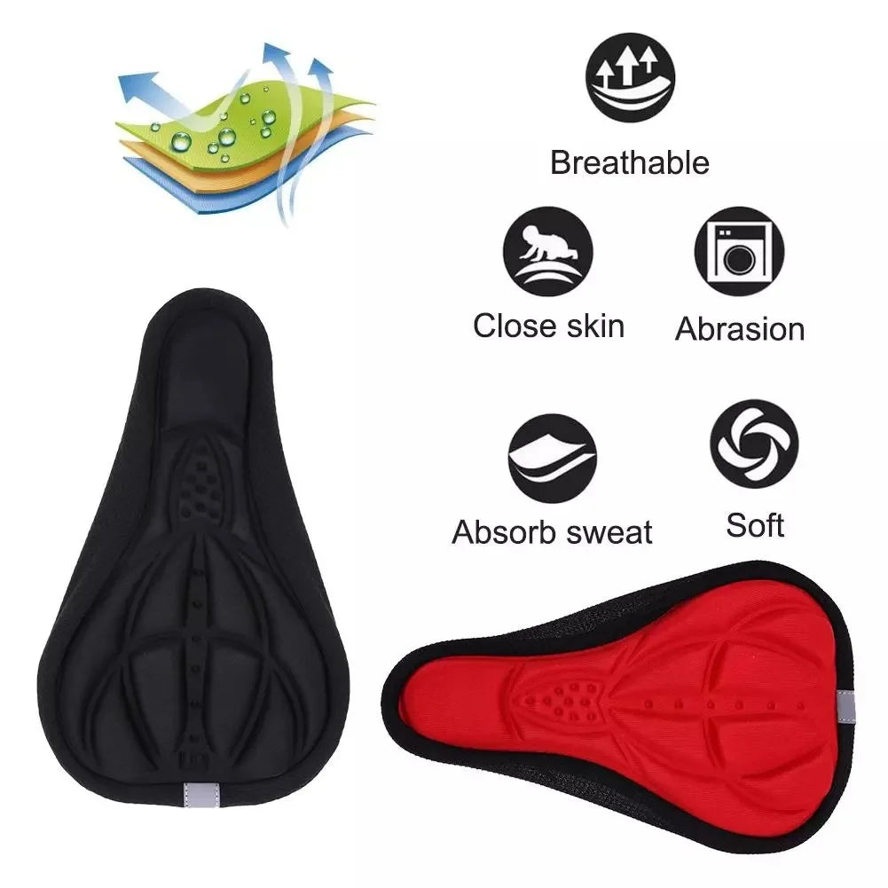 3D Bicycle Saddle Soft Cover