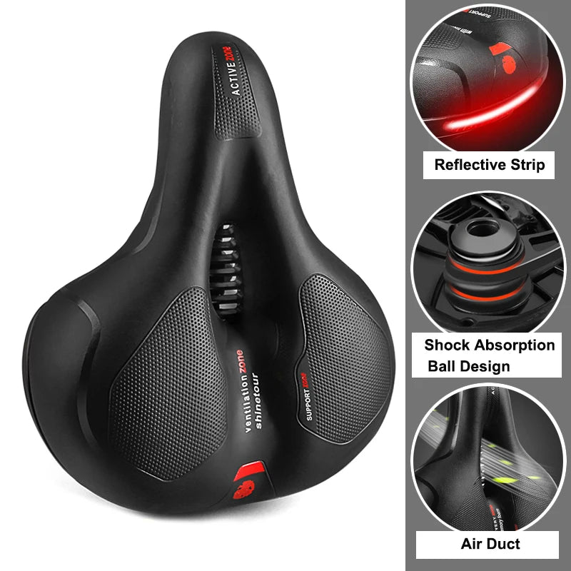 Breathable Bicycle Saddle