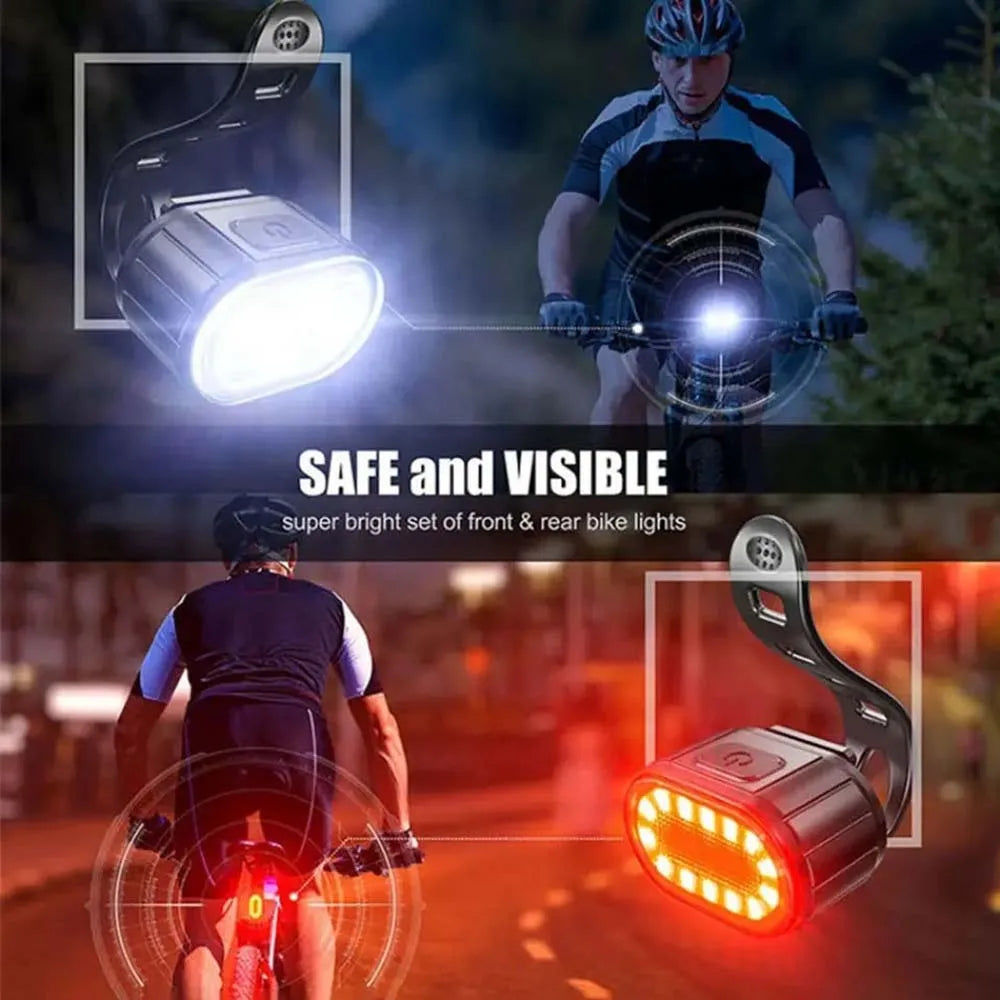 Bicycle Front and Rear Light